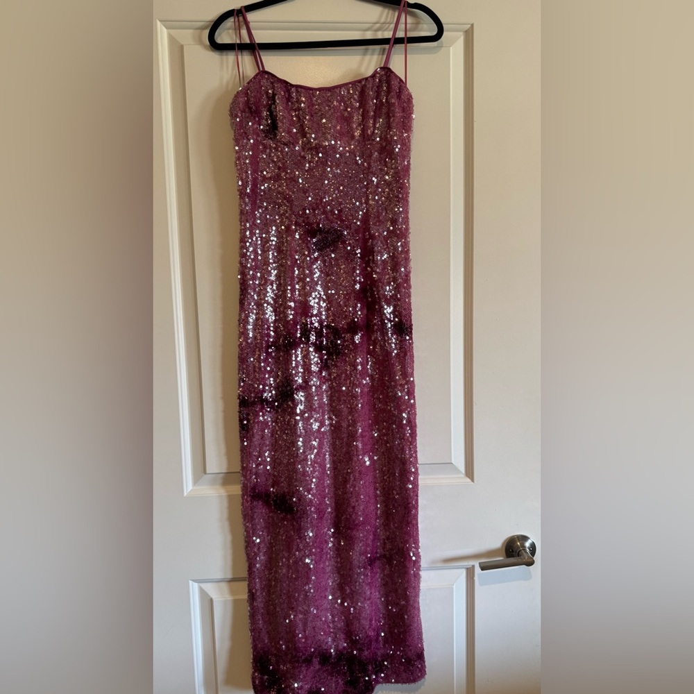 Bardot Infinite Sequin Dress View 6